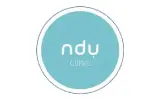 A blue circle with the word ndu clinic written in it.